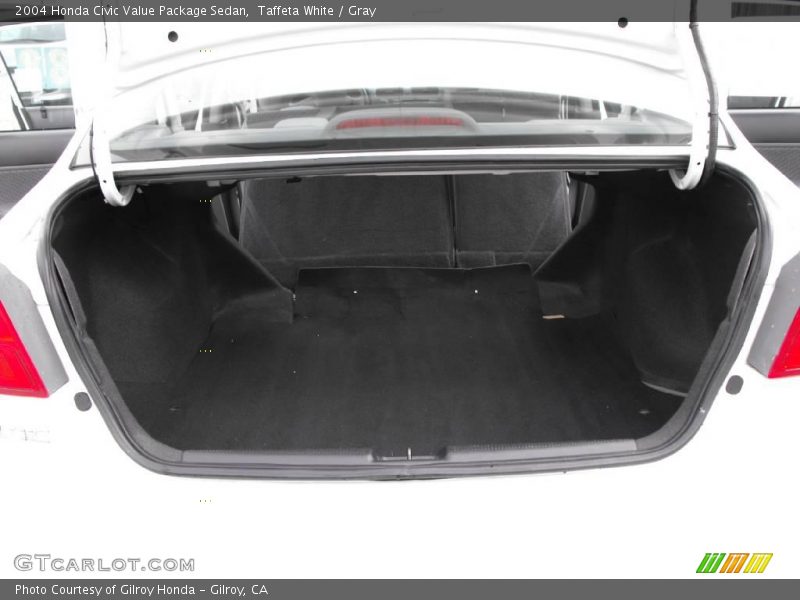 Taffeta White / Gray 2004 Honda Civic Value Package Sedan