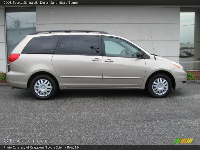 Desert Sand Mica / Taupe 2008 Toyota Sienna LE