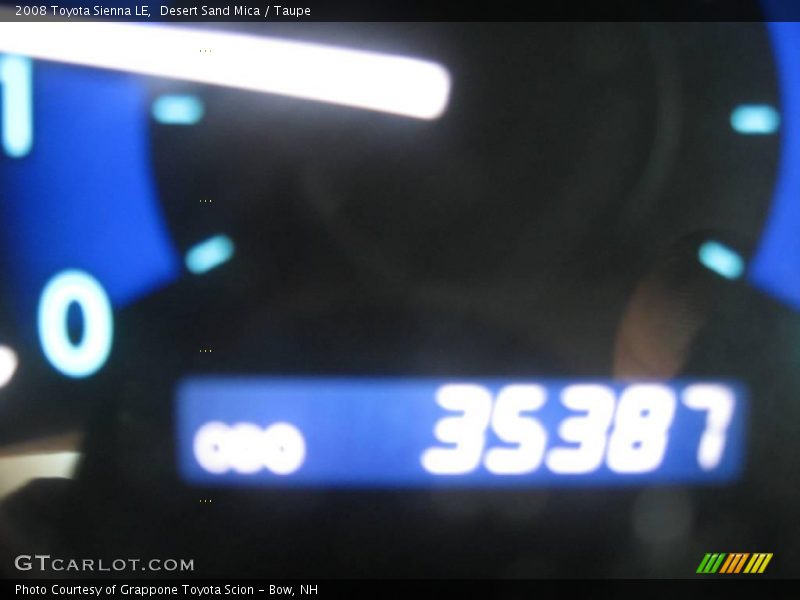 Desert Sand Mica / Taupe 2008 Toyota Sienna LE