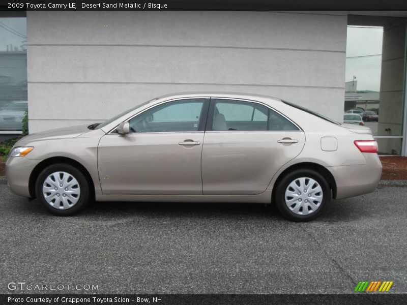 Desert Sand Metallic / Bisque 2009 Toyota Camry LE