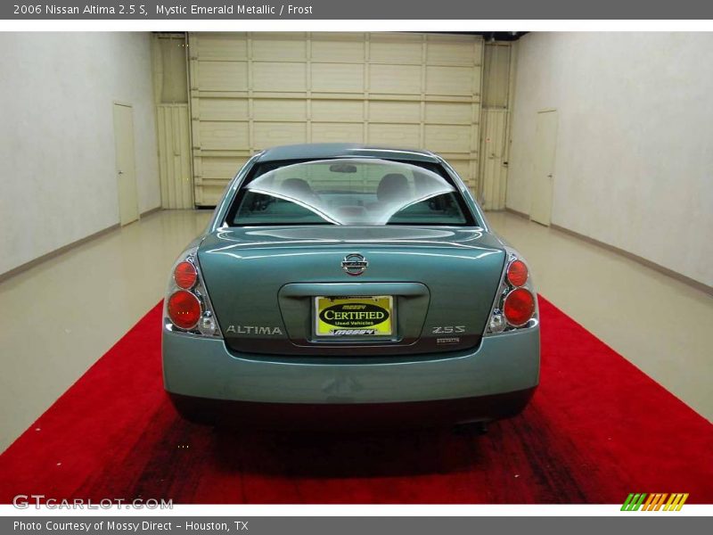 Mystic Emerald Metallic / Frost 2006 Nissan Altima 2.5 S