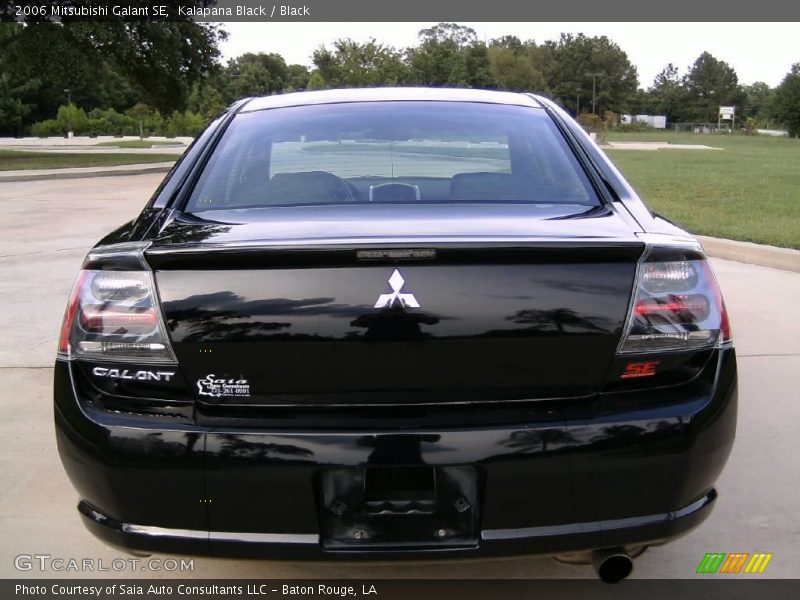 Kalapana Black / Black 2006 Mitsubishi Galant SE