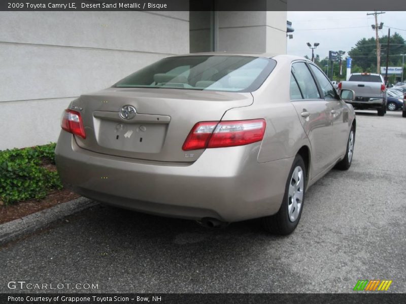 Desert Sand Metallic / Bisque 2009 Toyota Camry LE