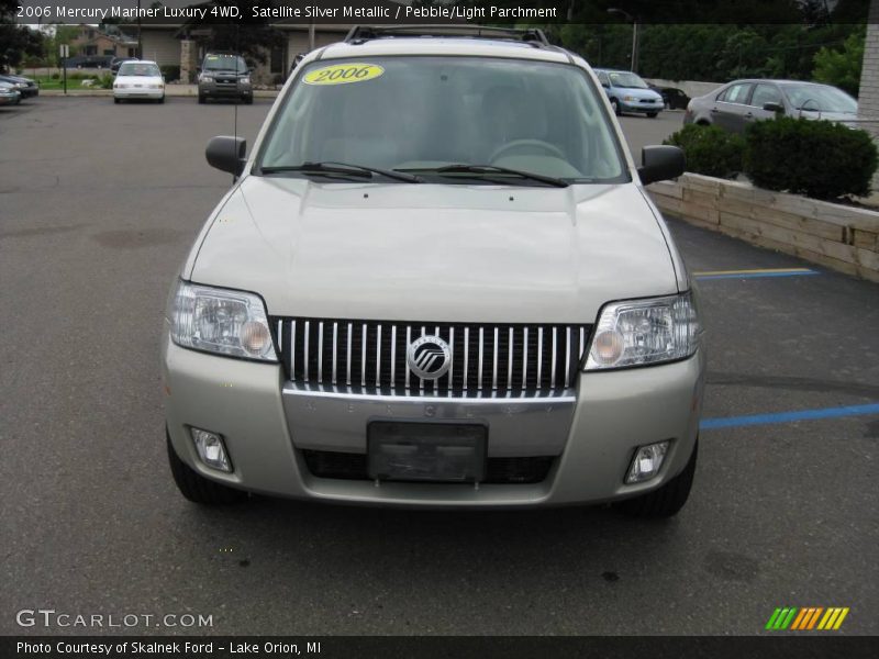Satellite Silver Metallic / Pebble/Light Parchment 2006 Mercury Mariner Luxury 4WD