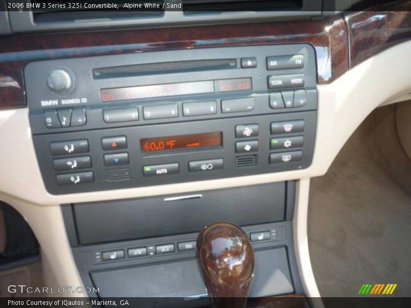 Alpine White / Sand 2006 BMW 3 Series 325i Convertible