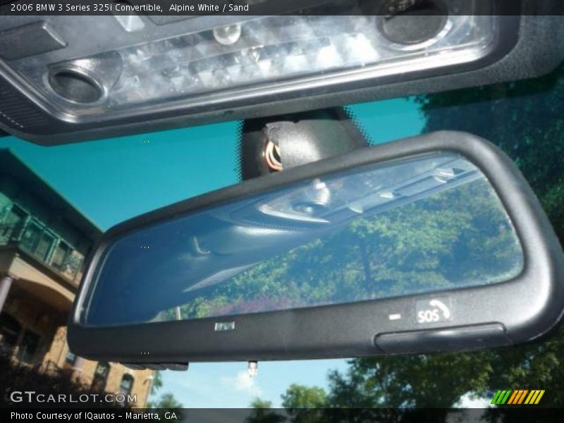 Alpine White / Sand 2006 BMW 3 Series 325i Convertible