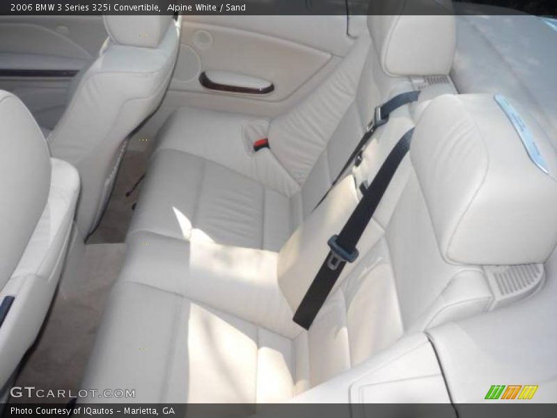 Alpine White / Sand 2006 BMW 3 Series 325i Convertible
