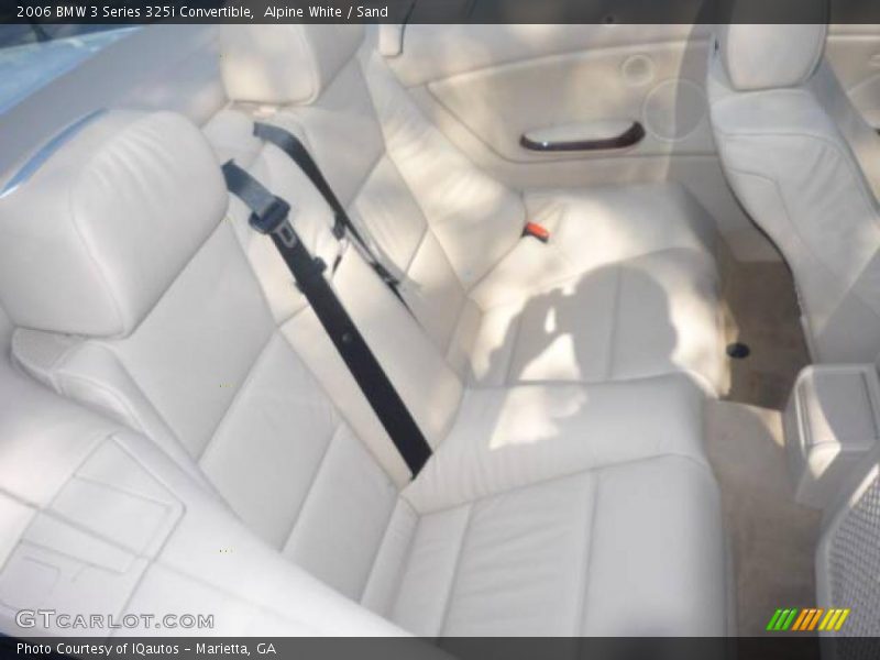 Alpine White / Sand 2006 BMW 3 Series 325i Convertible