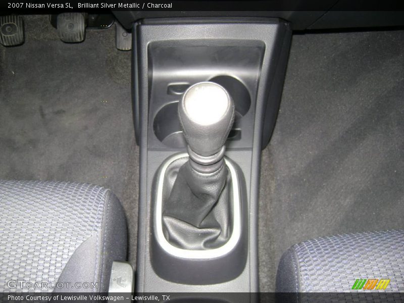 Brilliant Silver Metallic / Charcoal 2007 Nissan Versa SL