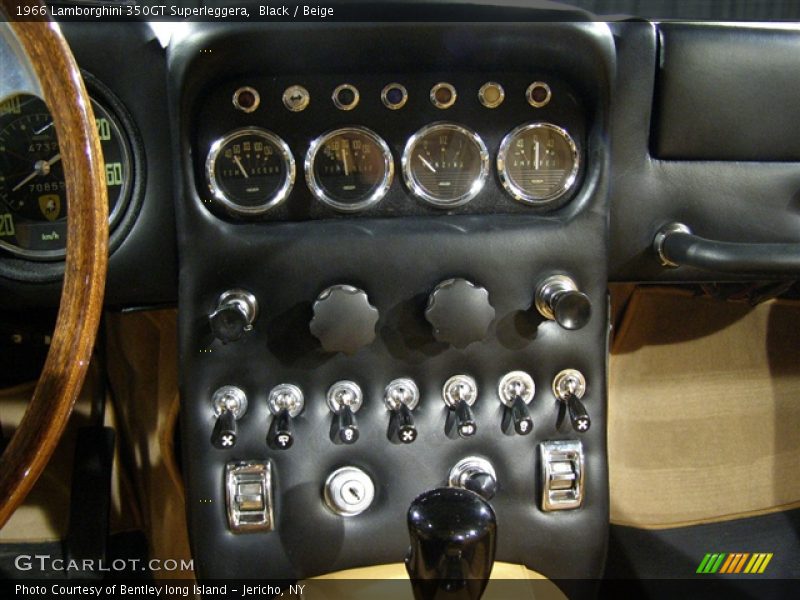 Black / Beige 1966 Lamborghini 350GT Superleggera