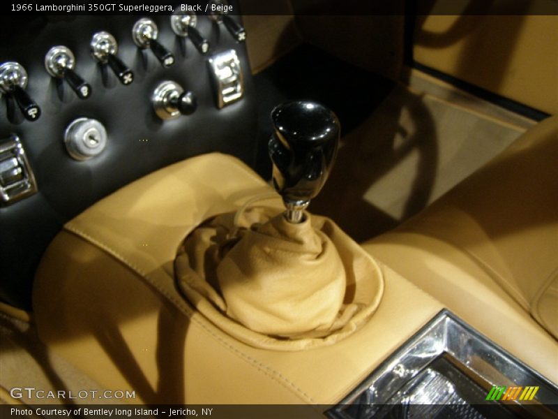Black / Beige 1966 Lamborghini 350GT Superleggera