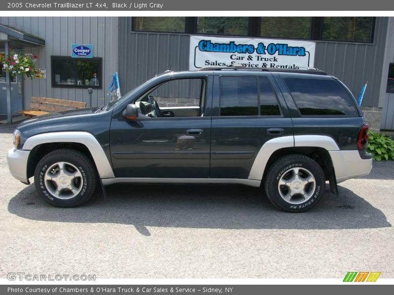 Black / Light Gray 2005 Chevrolet TrailBlazer LT 4x4