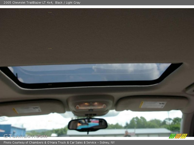 Black / Light Gray 2005 Chevrolet TrailBlazer LT 4x4