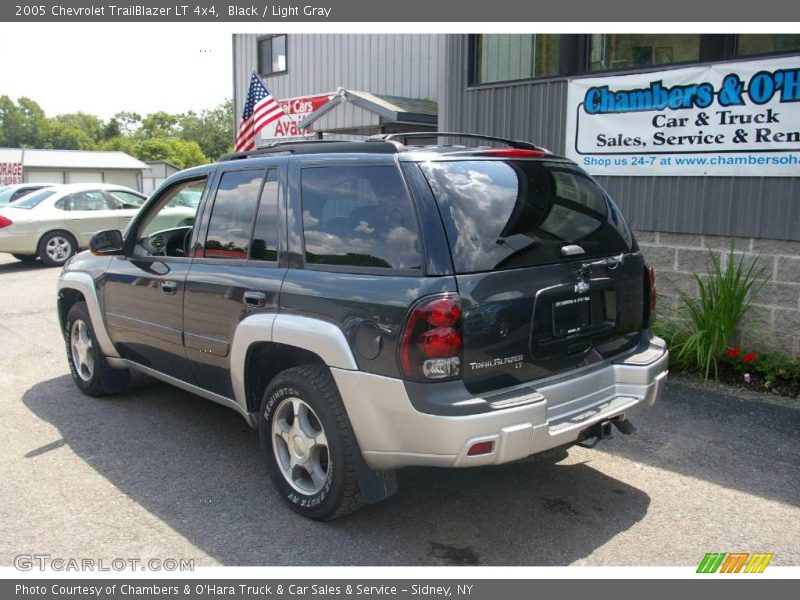 Black / Light Gray 2005 Chevrolet TrailBlazer LT 4x4