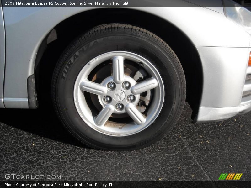 Sterling Silver Metallic / Midnight 2003 Mitsubishi Eclipse RS Coupe