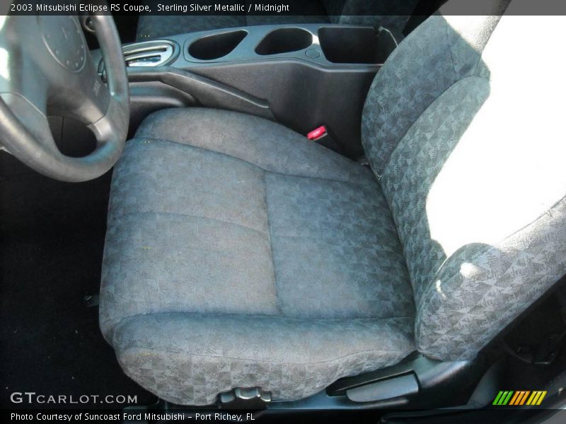 Sterling Silver Metallic / Midnight 2003 Mitsubishi Eclipse RS Coupe