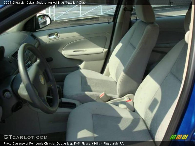 Arrival Blue Metallic / Gray 2005 Chevrolet Cobalt Sedan