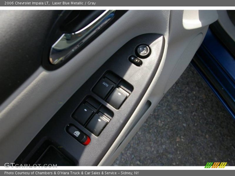 Laser Blue Metallic / Gray 2006 Chevrolet Impala LT