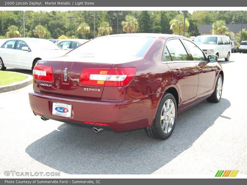 Merlot Metallic / Light Stone 2006 Lincoln Zephyr