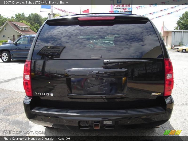 Black / Ebony 2007 Chevrolet Tahoe LTZ 4x4