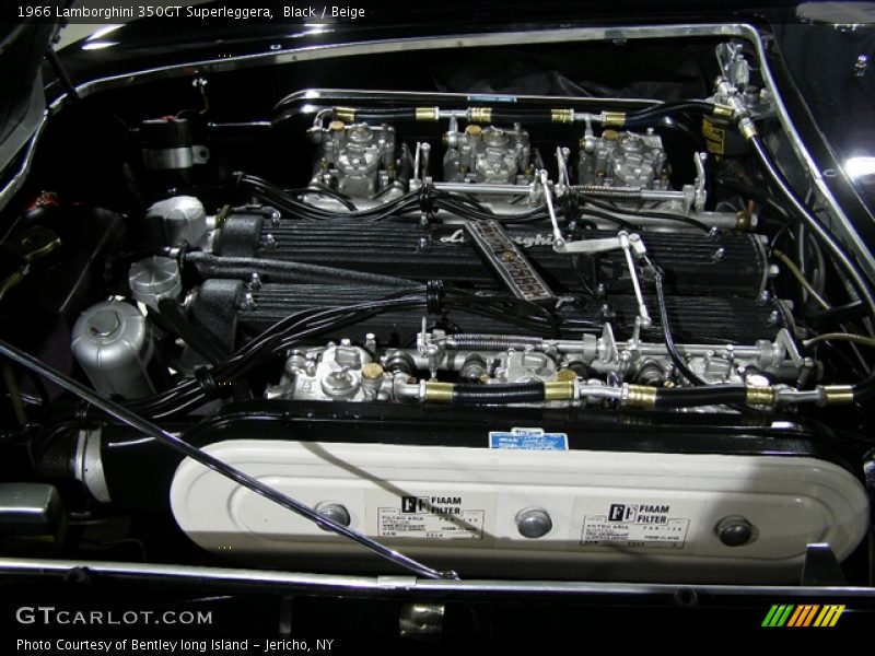 Black / Beige 1966 Lamborghini 350GT Superleggera