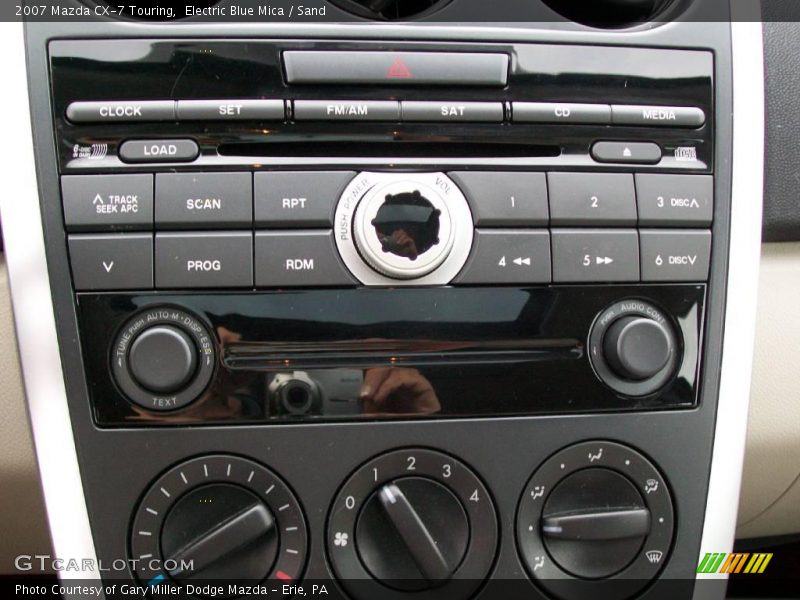 Electric Blue Mica / Sand 2007 Mazda CX-7 Touring