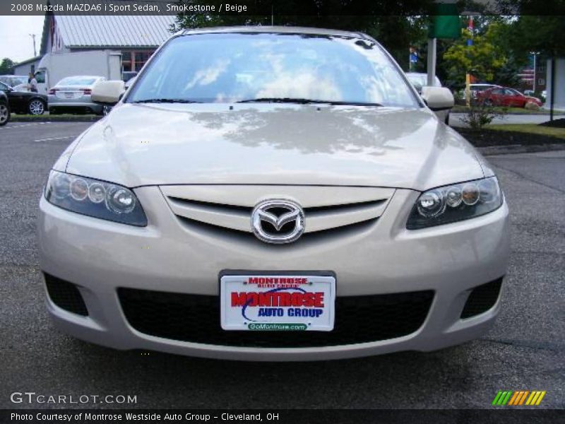 Smokestone / Beige 2008 Mazda MAZDA6 i Sport Sedan