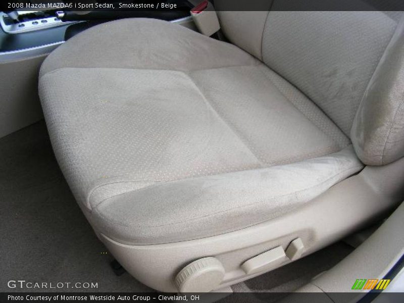 Smokestone / Beige 2008 Mazda MAZDA6 i Sport Sedan