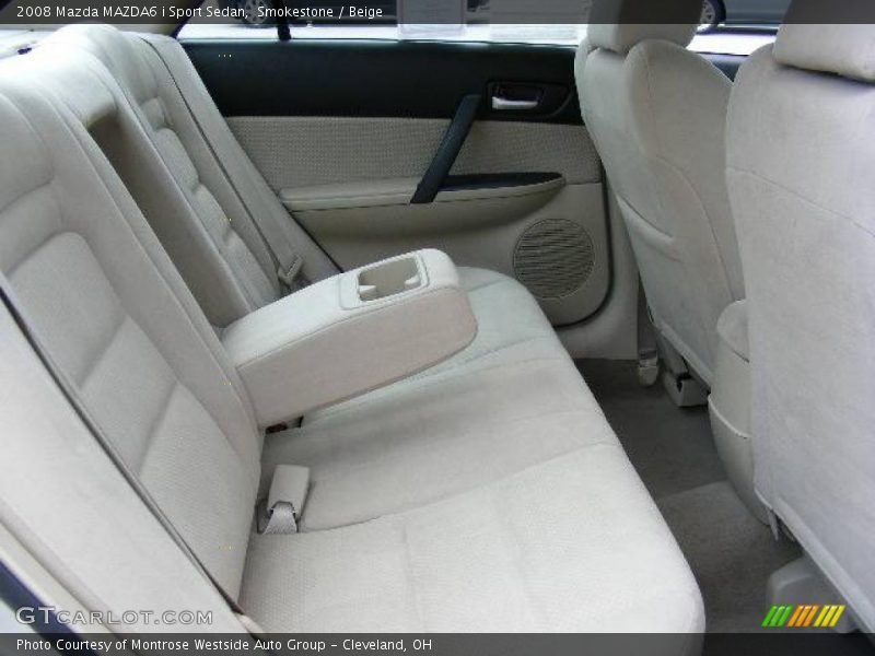 Smokestone / Beige 2008 Mazda MAZDA6 i Sport Sedan