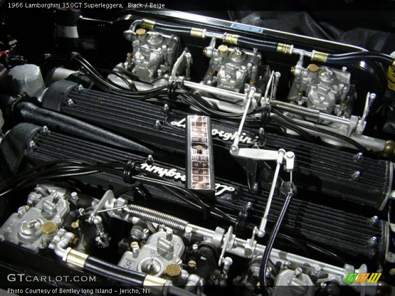 Black / Beige 1966 Lamborghini 350GT Superleggera