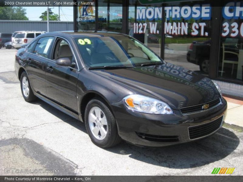 Slate Metallic / Neutral 2009 Chevrolet Impala LT