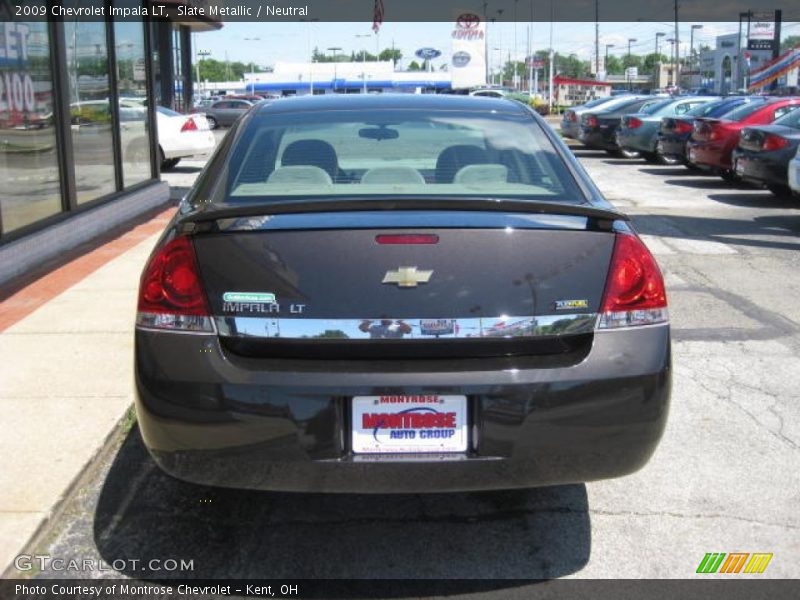 Slate Metallic / Neutral 2009 Chevrolet Impala LT