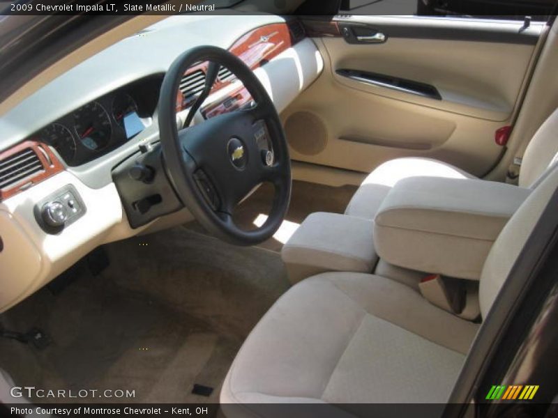 Slate Metallic / Neutral 2009 Chevrolet Impala LT