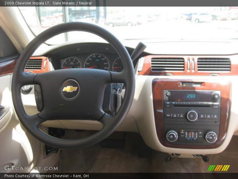 Slate Metallic / Neutral 2009 Chevrolet Impala LT