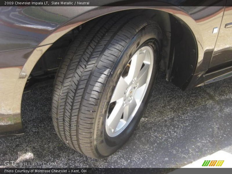 Slate Metallic / Neutral 2009 Chevrolet Impala LT