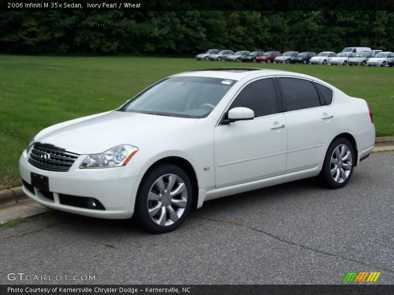 Ivory Pearl / Wheat 2006 Infiniti M 35x Sedan