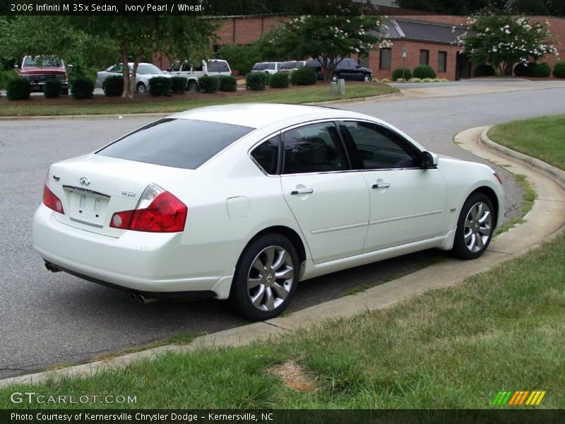 Ivory Pearl / Wheat 2006 Infiniti M 35x Sedan