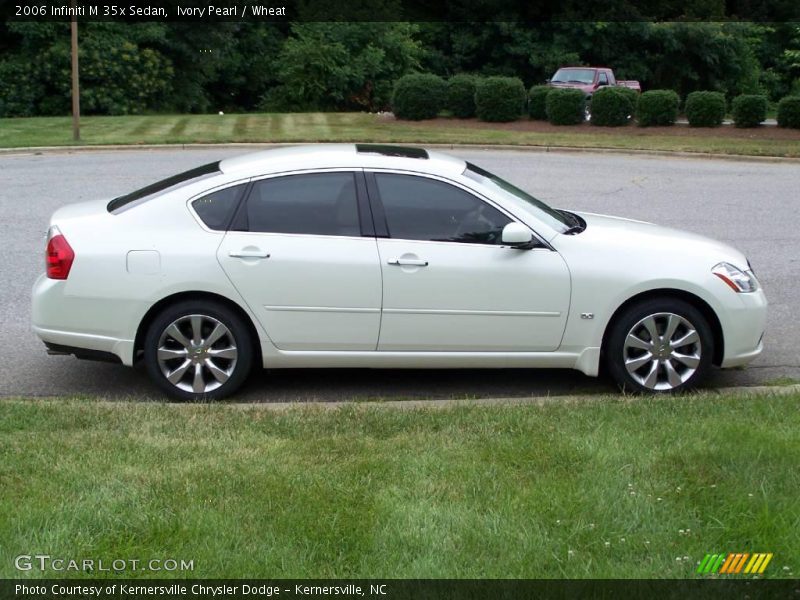 Ivory Pearl / Wheat 2006 Infiniti M 35x Sedan