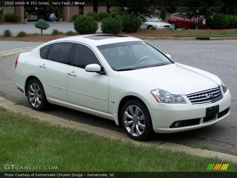 Ivory Pearl / Wheat 2006 Infiniti M 35x Sedan