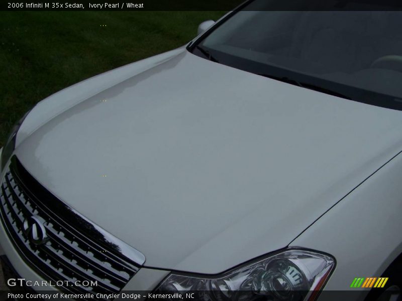 Ivory Pearl / Wheat 2006 Infiniti M 35x Sedan