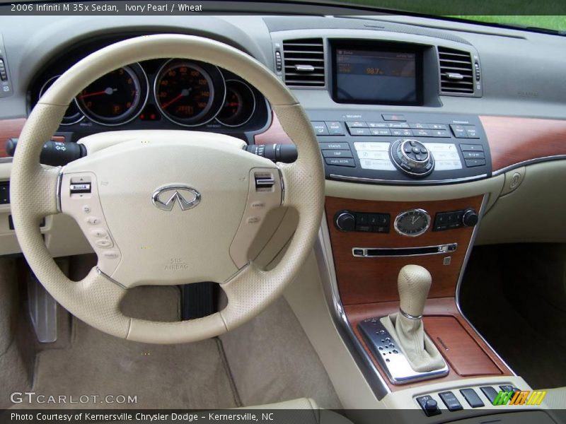 Ivory Pearl / Wheat 2006 Infiniti M 35x Sedan
