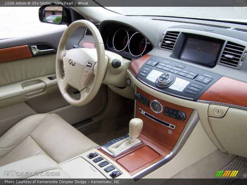 Ivory Pearl / Wheat 2006 Infiniti M 35x Sedan