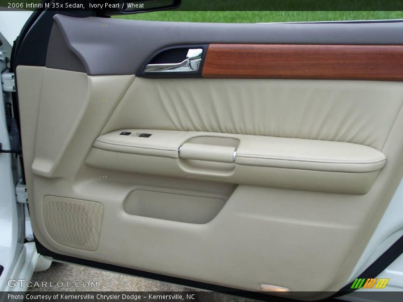 Ivory Pearl / Wheat 2006 Infiniti M 35x Sedan