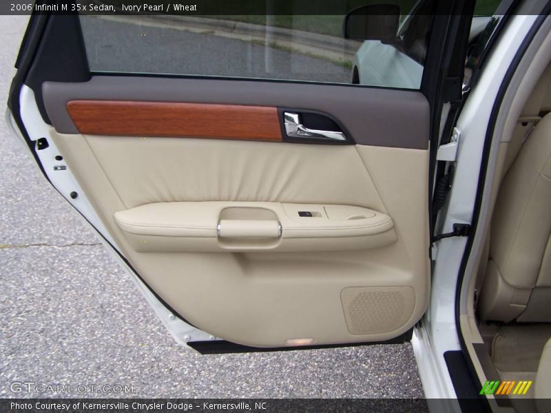 Ivory Pearl / Wheat 2006 Infiniti M 35x Sedan