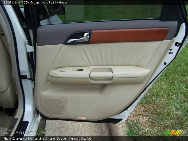 Ivory Pearl / Wheat 2006 Infiniti M 35x Sedan