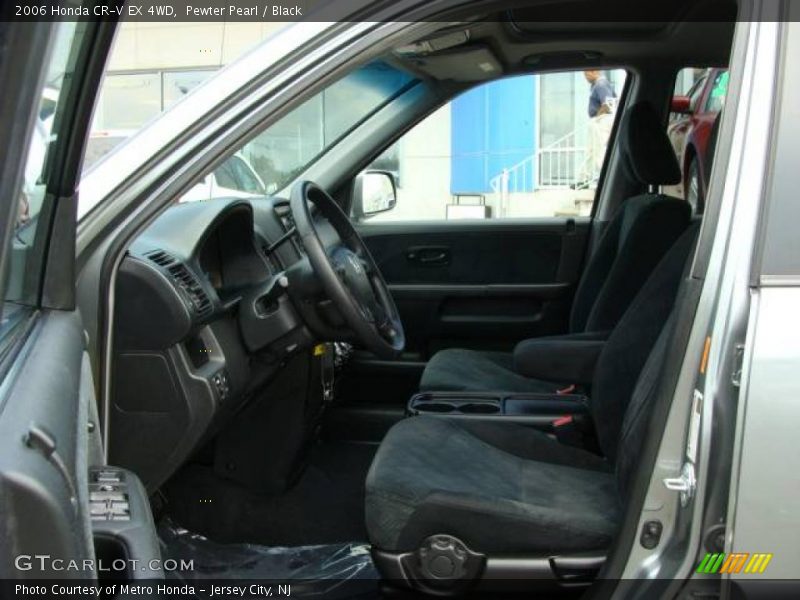 Pewter Pearl / Black 2006 Honda CR-V EX 4WD