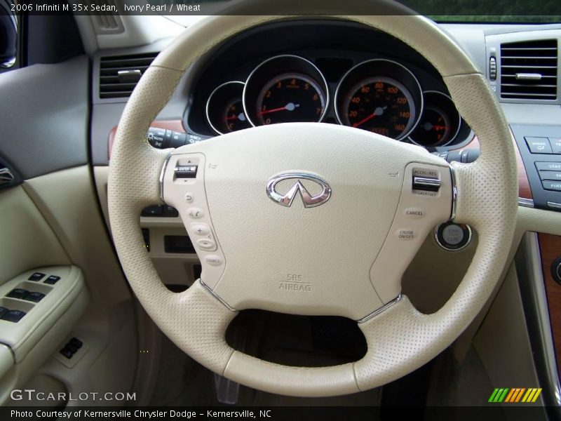 Ivory Pearl / Wheat 2006 Infiniti M 35x Sedan