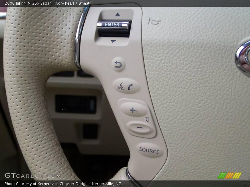 Ivory Pearl / Wheat 2006 Infiniti M 35x Sedan
