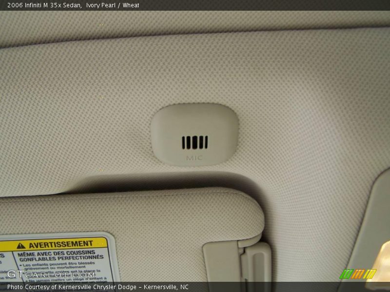 Ivory Pearl / Wheat 2006 Infiniti M 35x Sedan