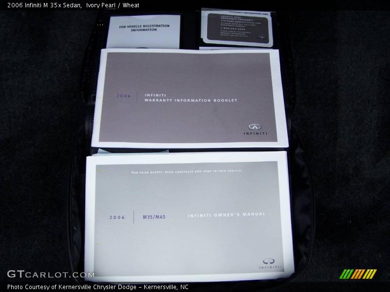 Ivory Pearl / Wheat 2006 Infiniti M 35x Sedan